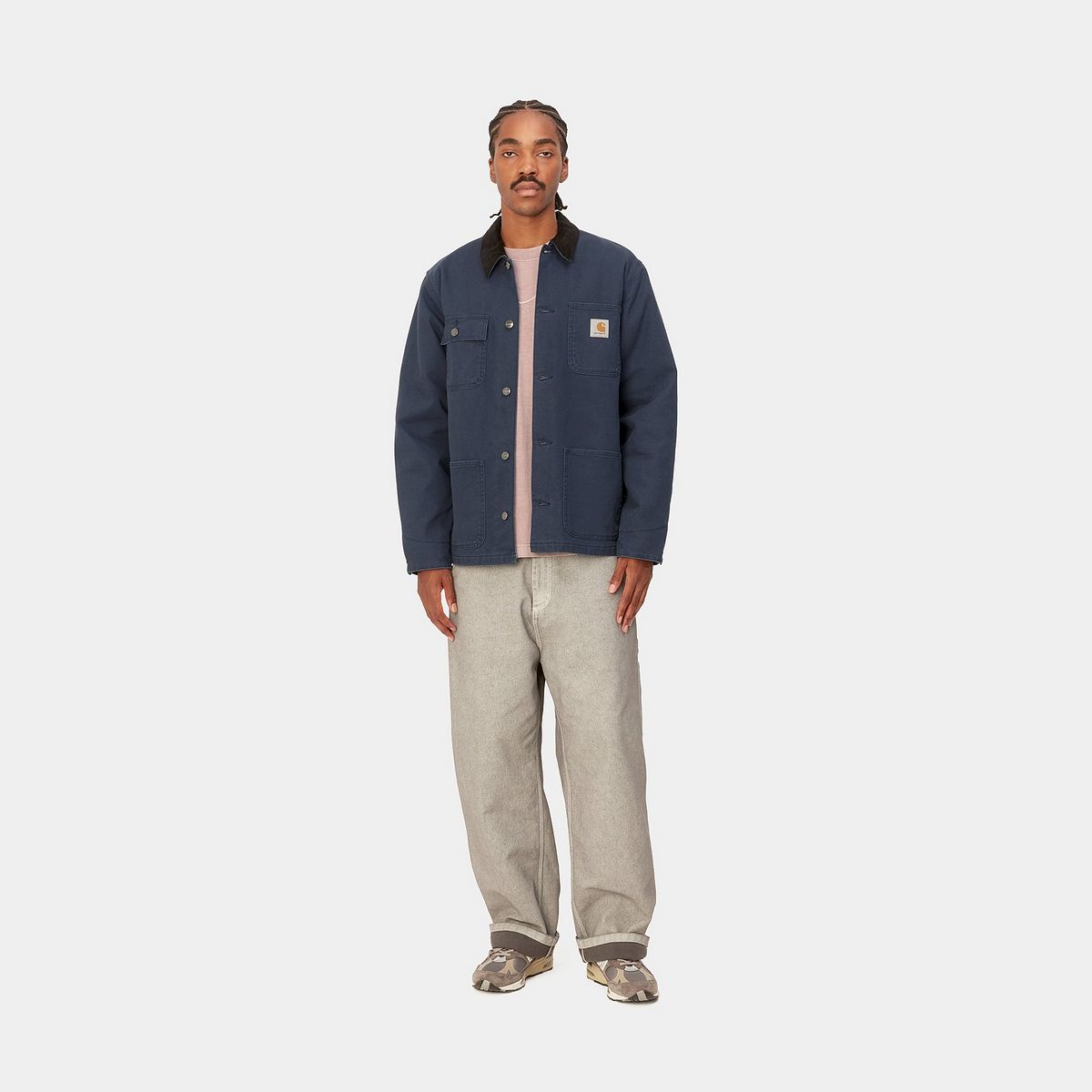 Takit Carhartt WIP Michigan Coat (Winter) Tummansininen | I015261_B89_60, 1