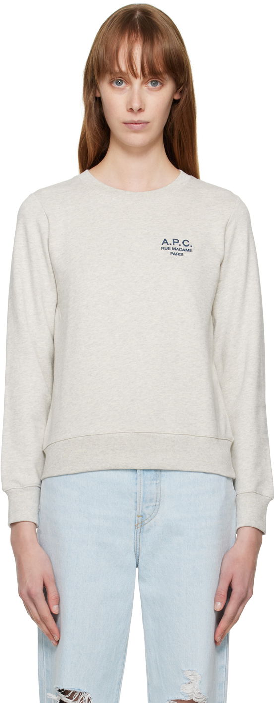 Huppari A.P.C. Gray Skye Valkoinen | COEZD-F27700, 0