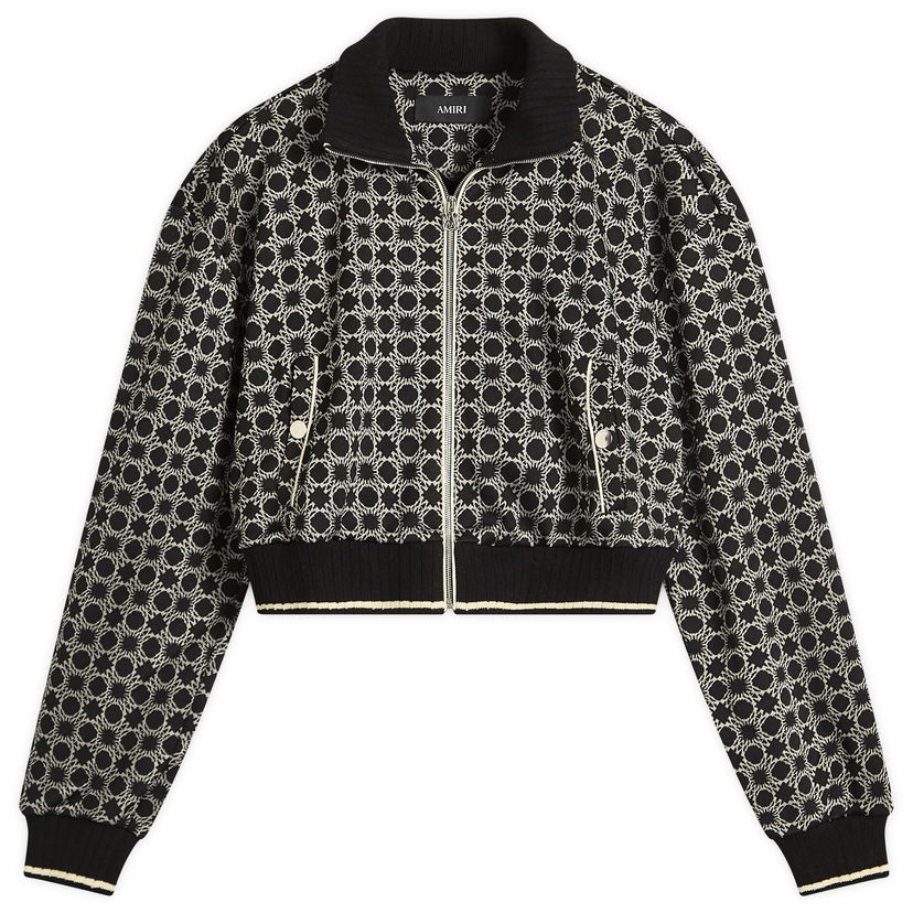 Takki AMIRI Amiri MA Quad Track Jacket, Size Large Musta | AWOUTJ1013-001