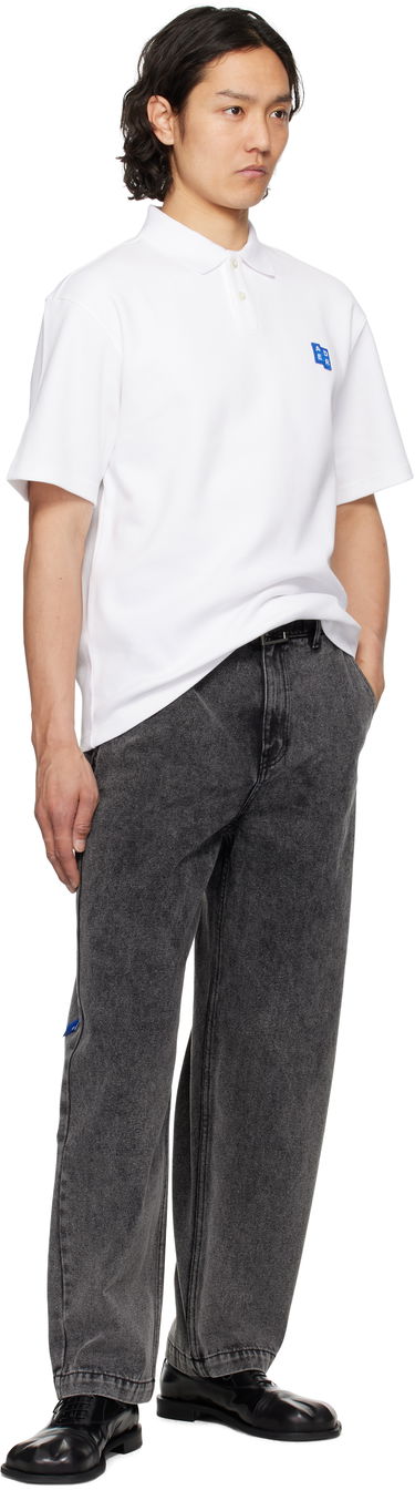 Poolopaita ADER ERROR ADER error TRS Tag 01 Polo Valkoinen | BO42FYPL0201WH, 3