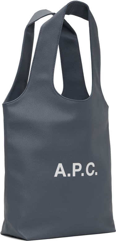 Kangaskassi A.P.C. A.P.C. Ninon Small Tote Bag Sininen | PUABO-M61861, 3