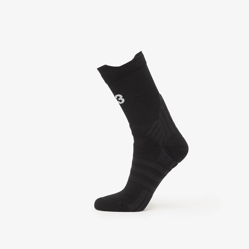 Sukat Y-3 Y-3 Ten Crew Socks Musta | JW8553