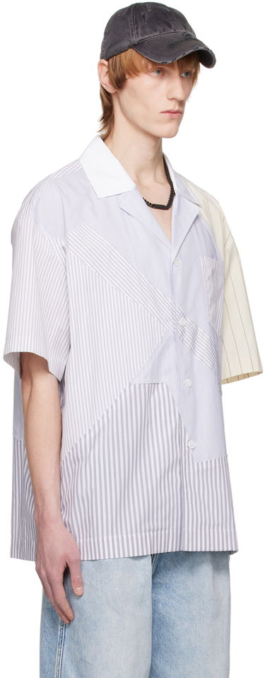 Paita Feng Chen Wang Feng Chen Wang Multi Stripe Short Sleeve Shirt Monivärinen | FMS15SR15, 1