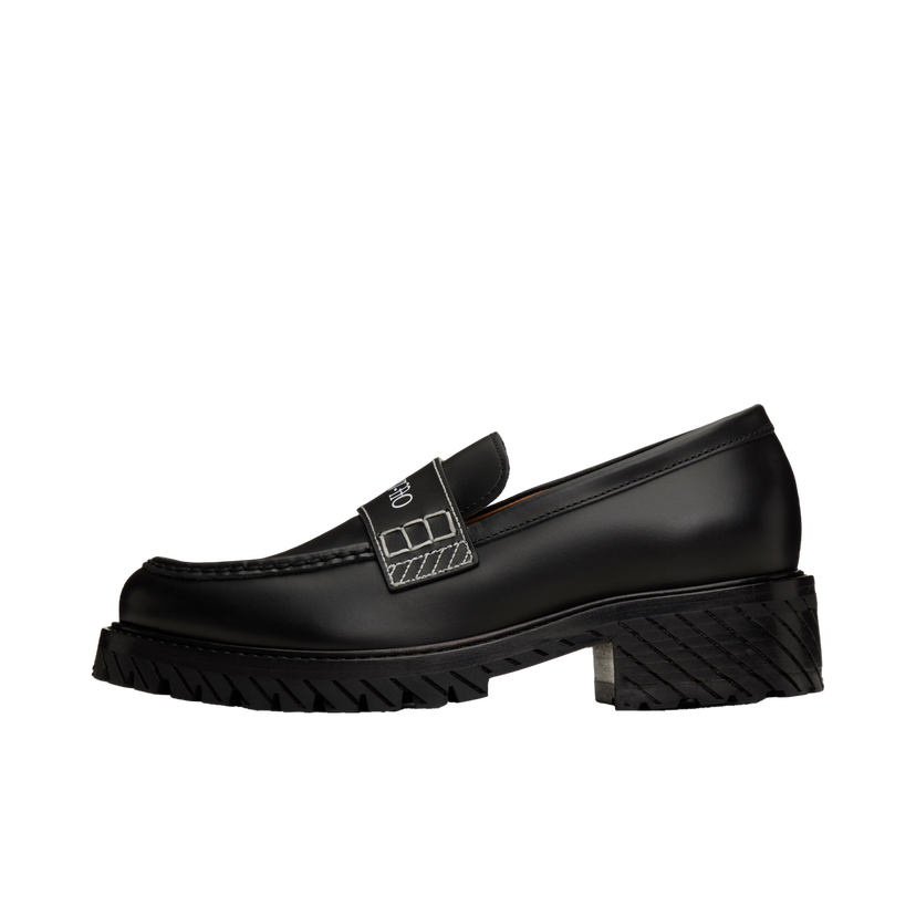 Tennarit ja kengät Off-White Combat Loafers Musta | OWIG004C99LEA0011001