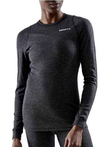 T-paita Craft Core Wool Merino Tee Musta | 1911548-998000