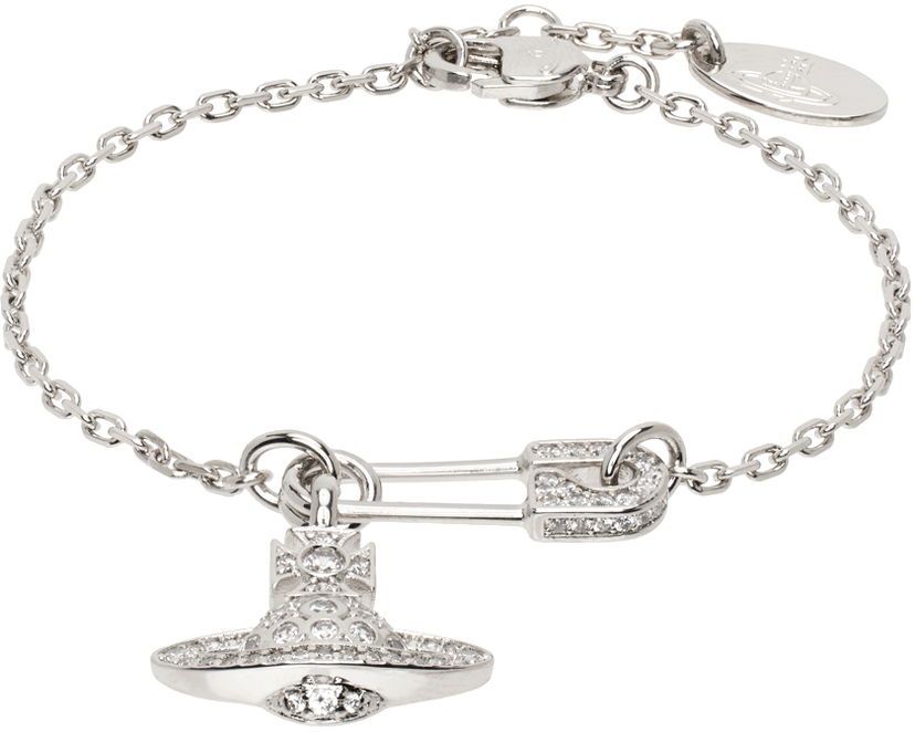 Rannerengas Vivienne Westwood Lucrece Bracelet Harmaa | 61020153-02P102-IM