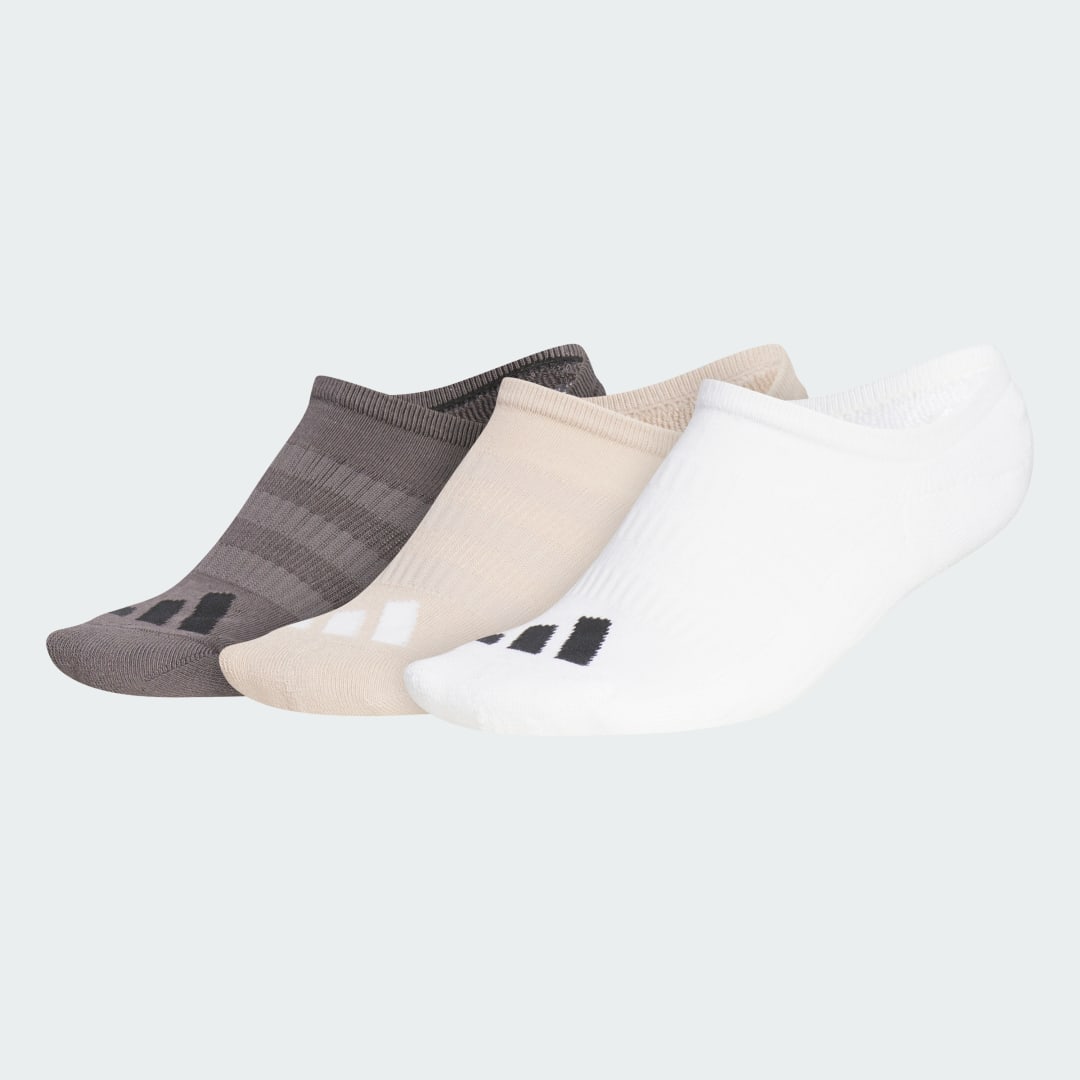 Sukat adidas Performance No-Show Socks – 3 pairs Monivärinen | IQ2885, 1