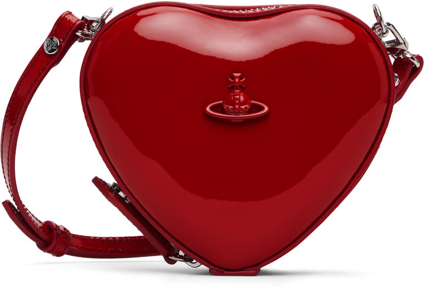Käsilaukku Vivienne Westwood Vivienne Westwood Mini Heart Crossbody Bag Punainen | 58020002W-L001O-