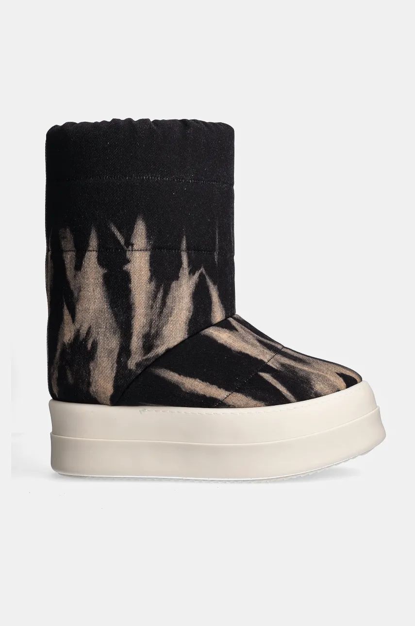 Tennarit ja kengät Rick Owens Mega Bumper Lunar Boots Musta | DU02D2838.DBSUPA, 1