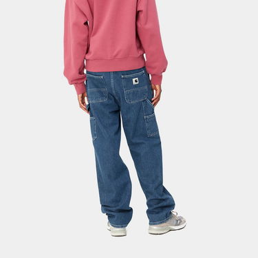 Jeans Carhartt WIP Pierce Pant Straight "Blue stone washed" Tummansininen | I031251_01_06, 4