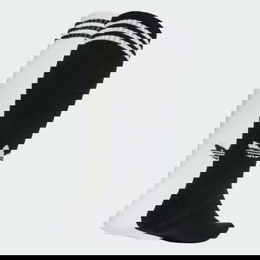 Sukat adidas Performance 3-Stripes Knee Socks - 2 Pairs Musta | JV7413, 0