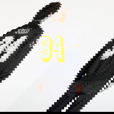 Bomber-takki Mitchell & Ness NBA Maxxed Out Lakers Shaquille O'Neal 34 Satin Jacket Musta | JK11279-LALBLCK, 3