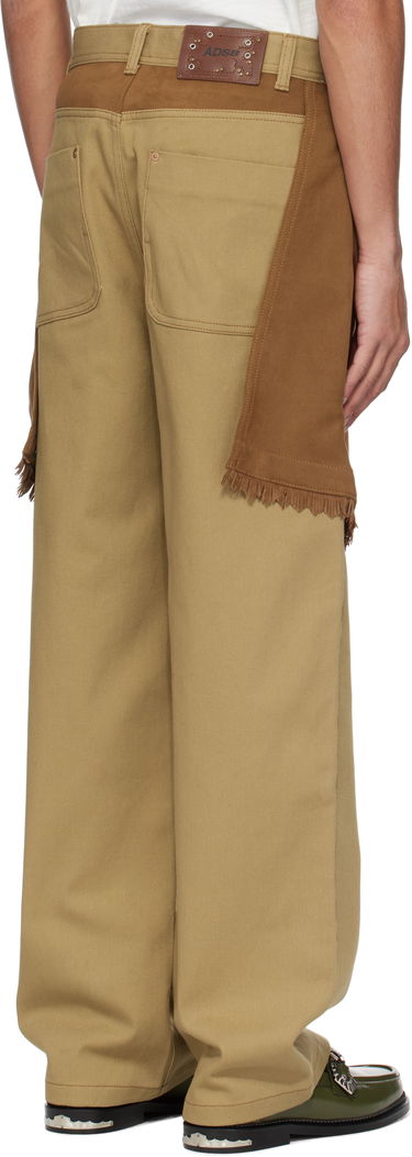 Cargo housut Andersson Bell Andersson Bell Cowboy Wrap Jeans Beige | apa784m, 2