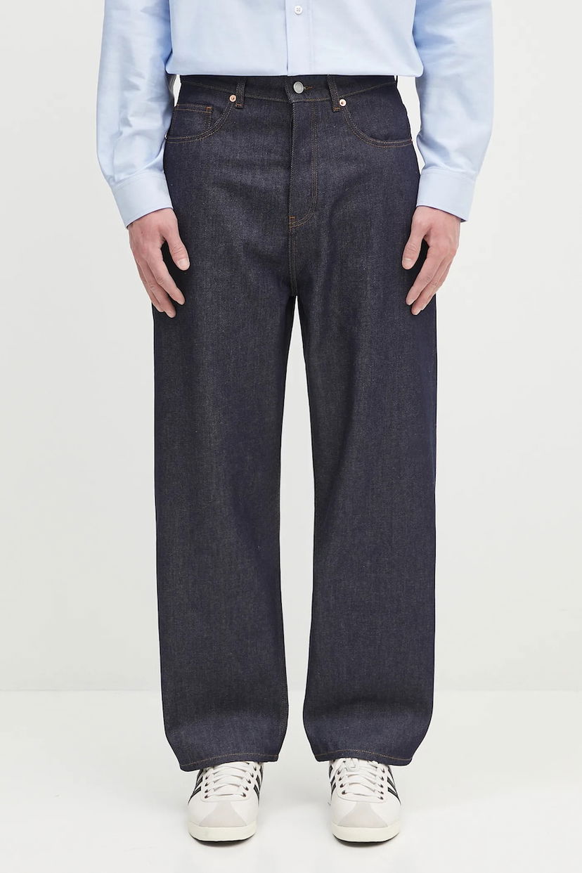 Jeans Drôle de Monsieur Drôle de Monsieur Le Jean Baggy Jeans Sininen | H.BP168.CO211