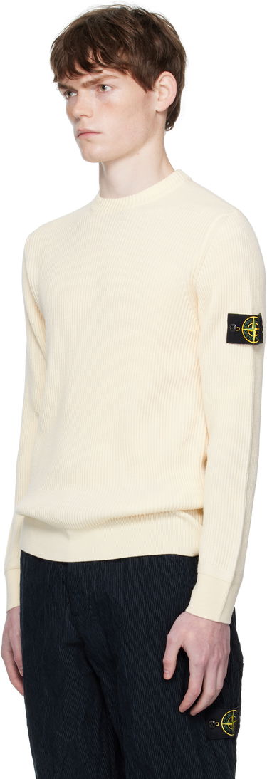 Villapaita Stone Island Stone Island Full Rib RWS Wool Sweater Keltainen | K2S15 5100053 S00C2, 3
