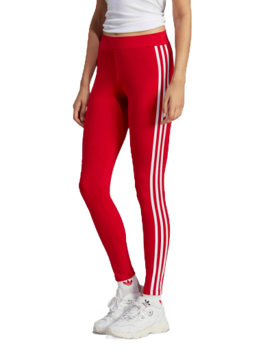 Leggingsit adidas Originals Adicolor Classics 3-Stripes Punainen | IB7382
