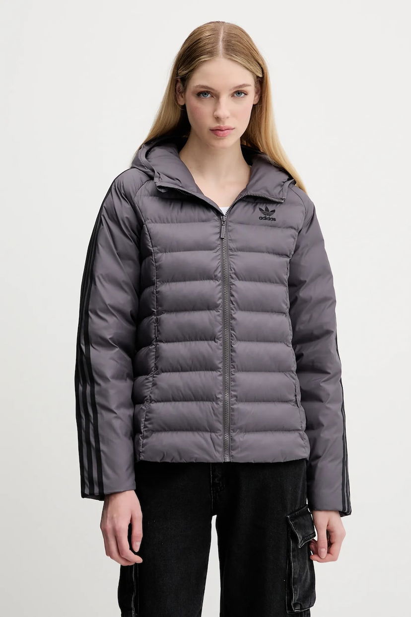 Puffer takki adidas Originals adidas Originals Slim Jacket Harmaa | JX2938