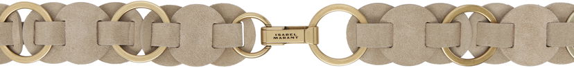 Vyöt ISABEL MARANT Isabel Marant Lota Suede Belt Beige | CE344CFA-C2B03A