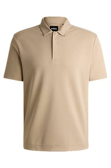 Poolopaita BOSS Antibacterial Polo Shirt Beige | 50531509