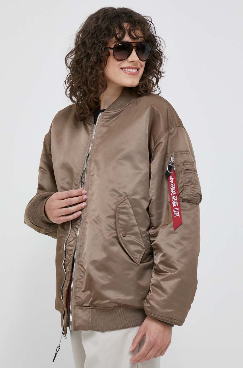 Takki Alpha Industries BMA-1 Bomber Jacket Ruskea | 108010.183, 0