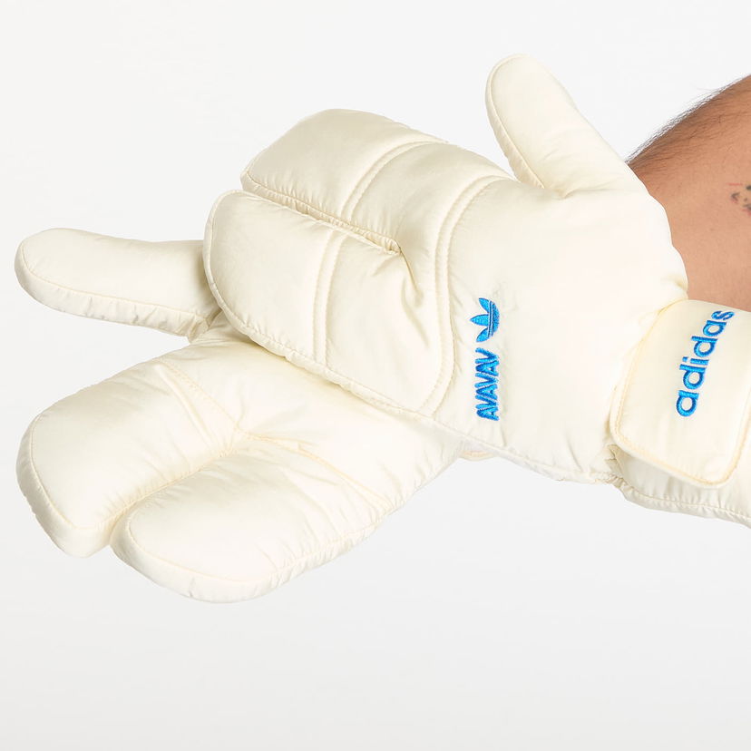 Käsineet adidas Originals AVAVAV x Three Finger Gloves Cream White Beige | JG1432