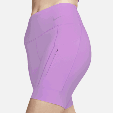 Shortsit Nike Firm-Support Mid-Rise 20cm (approx.) Biker Shorts with Pockets Violetti | dq5925-532, 3