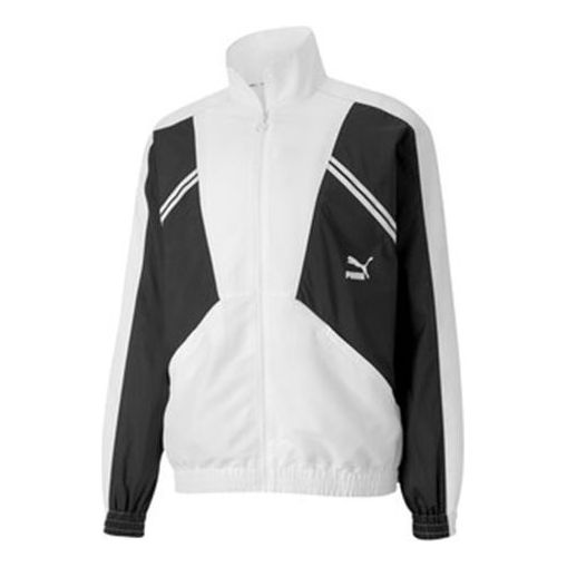 Tuulitakki Puma Puma Casual Sports Jacket Valkoinen | 597368-02