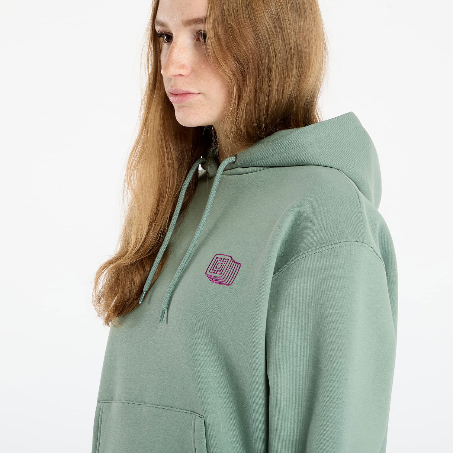 Huppari Horsefeathers Zave Hoodie Vihreä | SW952C, 1