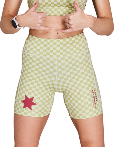 Shortsit Saysky Saysky Checker Combat+ 7" Short Tights Vihreä | nwrst30c1034, 0