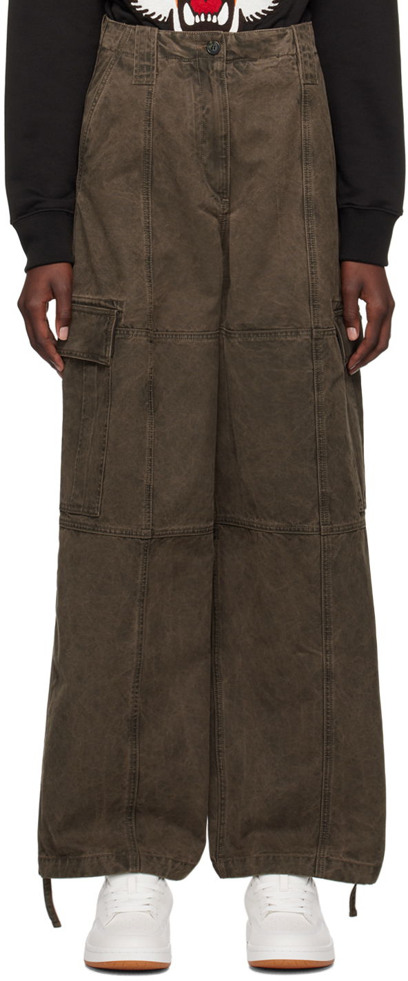 Cargo housut KENZO Gray Paris Cargo Pants Harmaa | FE62PA0909GK