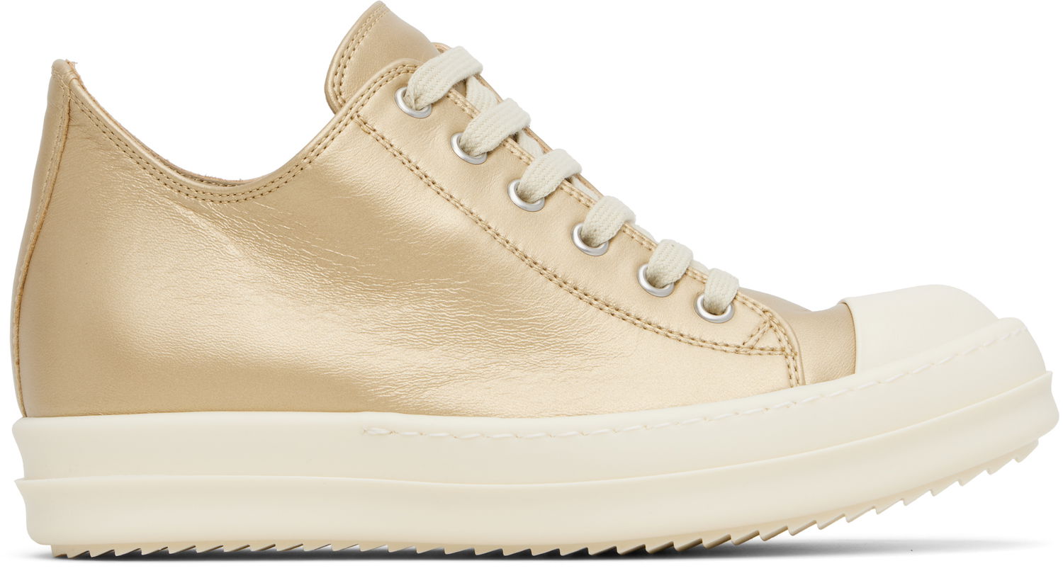 Tennarit ja kengät Rick Owens Rick Owens Hollywood Low Sneaks Metallinen | RO01E7891 LLPM, 0