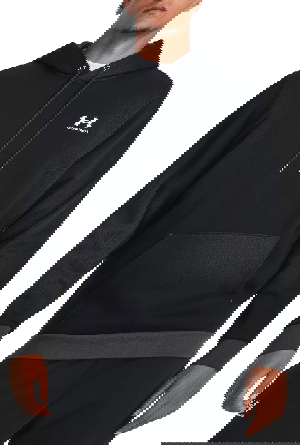Huppari Under Armour Essential Fleece Musta | 1381214-001, 0