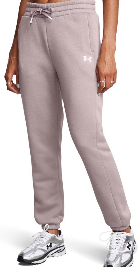 Verryttelyhousut Under Armour Armour Fleece Pro Gym Pants Violetti | 1386506-015