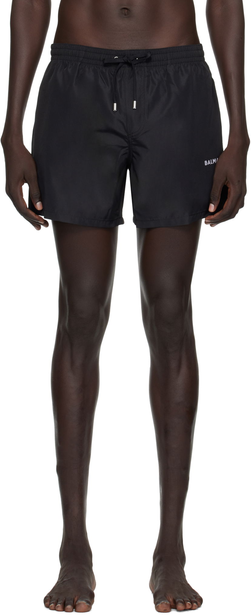 Uimapuvut Balmain Balmain Logo Swim Shorts Musta | BWB641580