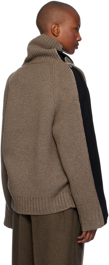 Villapaita Helmut Lang Turtleneck Wool-Blend Sweater Ruskea | O06HW797, 2