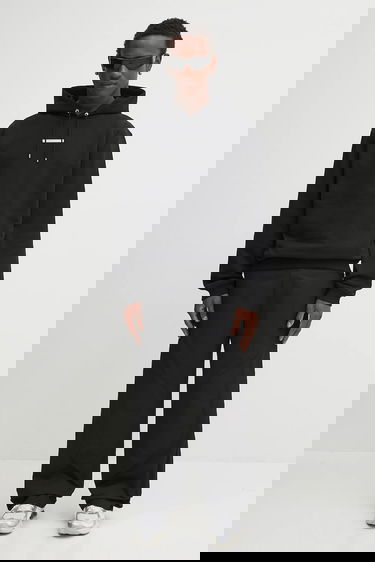 Housut HELIOT EMIL Heliot Emil Diagonal Seam Trousers Musta | PREAW25.M.10.108.BLK01., 5