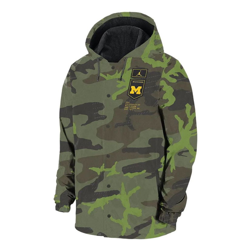 Tuulitakki Jordan Jordan College Camo Print Jacket Vihreä | DQ2233-328
