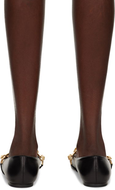 Kengänhoito Jimmy Choo Jimmy Choo Tilda Chain Ballerina Flats Musta | DIAMOND TILDA FLAT, 1