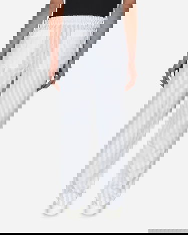 Housut Comme des Garçons Stripe Trousers Valkoinen | FI-P013 1, 2