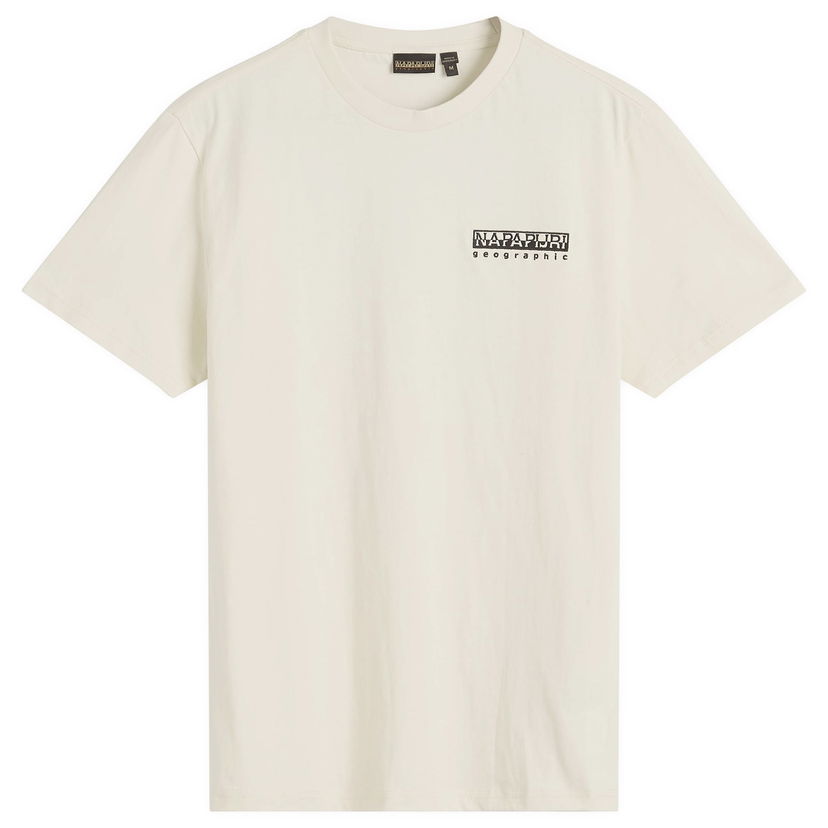 T-paita Napapijri Napapijri Geographic T-Shirt Valkoinen | NP0A4ILXN1A1