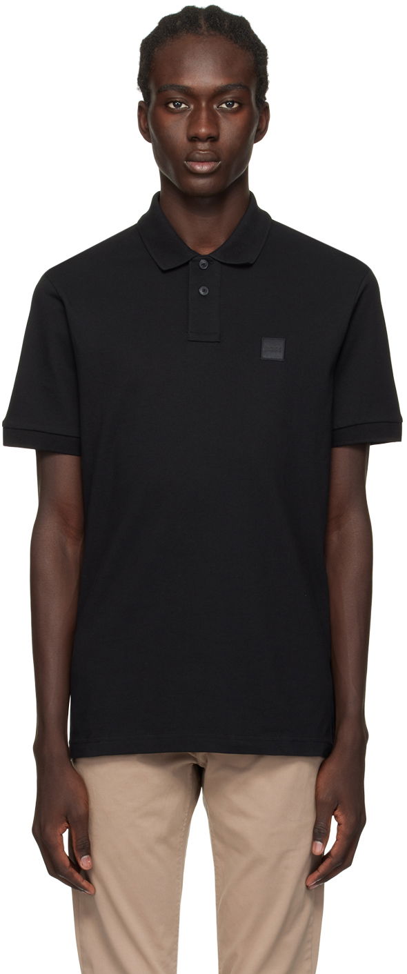Poolopaita BOSS Patch Polo Musta | 50507803