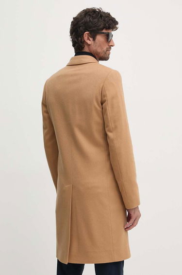 Takit Paul Smith Paul Smith Double-Breasted Wool Coat Beige | M1R.224P.N00110, 2
