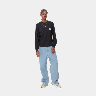Jeans Carhartt WIP Brandon Pant "Blue Stone Bleached" Sininen | I031918_01_12, 3