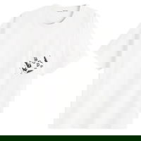 Bode Beaded Leaf Pocket T-Shirt, Size Large