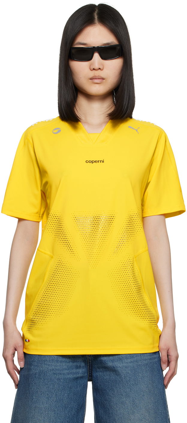T-paita Coperni Edition Football Jersey T-Shirt Keltainen | 62798285 27348740
