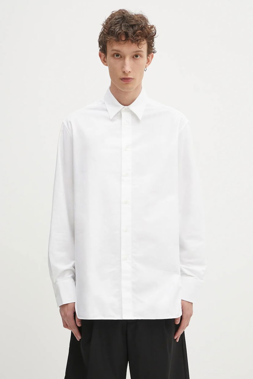 Paita JW Anderson JW Anderson Classic Regular Fit Shirt Valkoinen | SH0339.PG1726.001