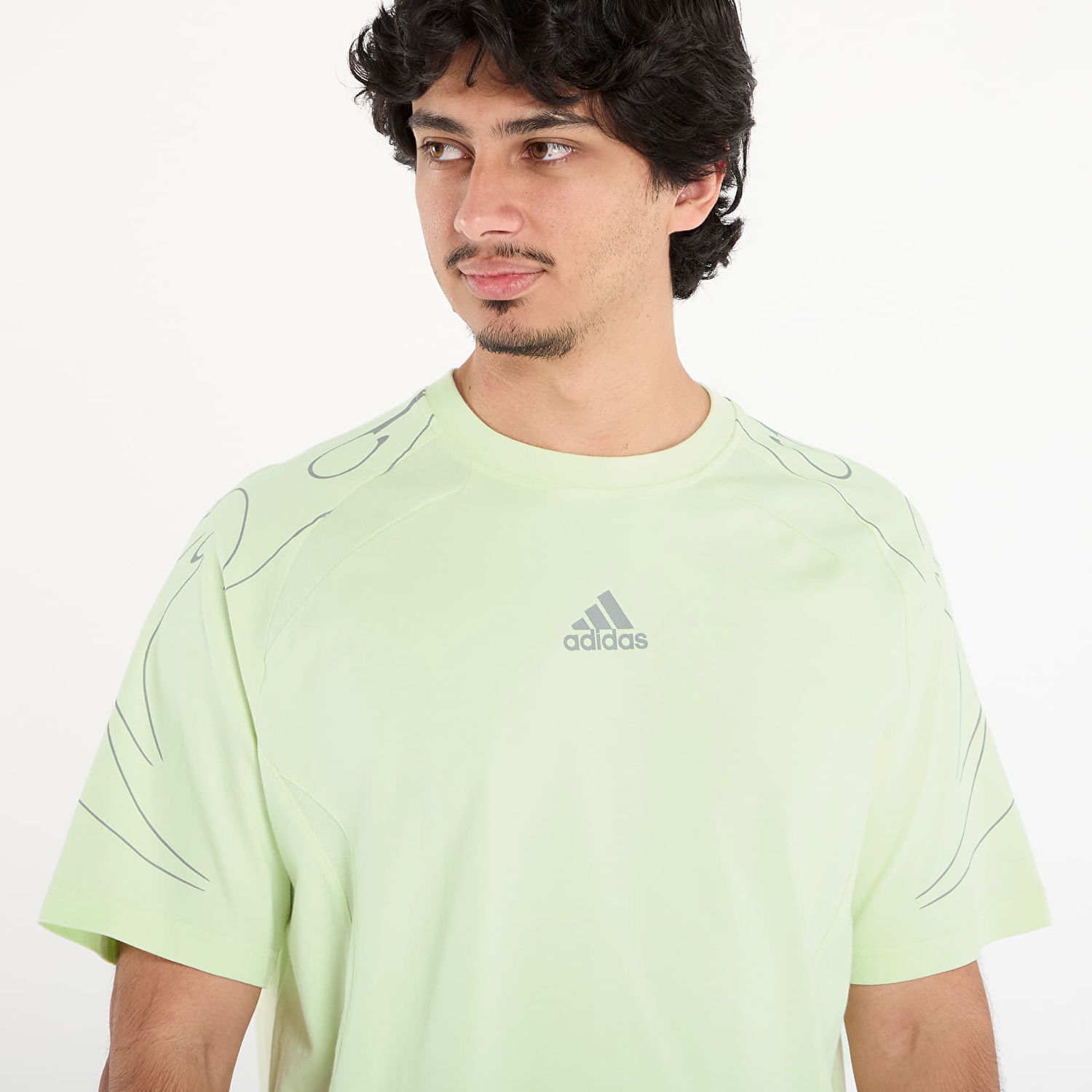 T-paita adidas Originals Adilenium Season 4 Teamgeist Graphic Tee Vihreä | KF8540, 1