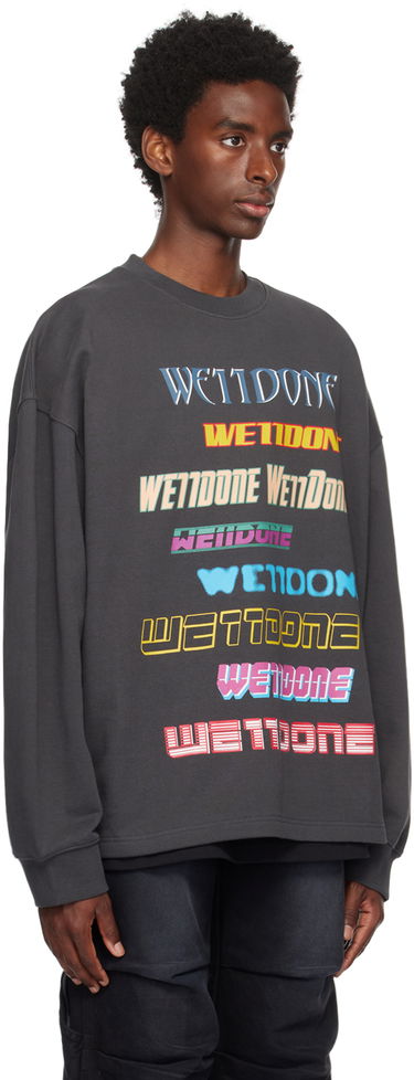 Huppari We11done We11done Graphic Sweatshirt Harmaa | WD-TP5-19-114-U-CH, 1