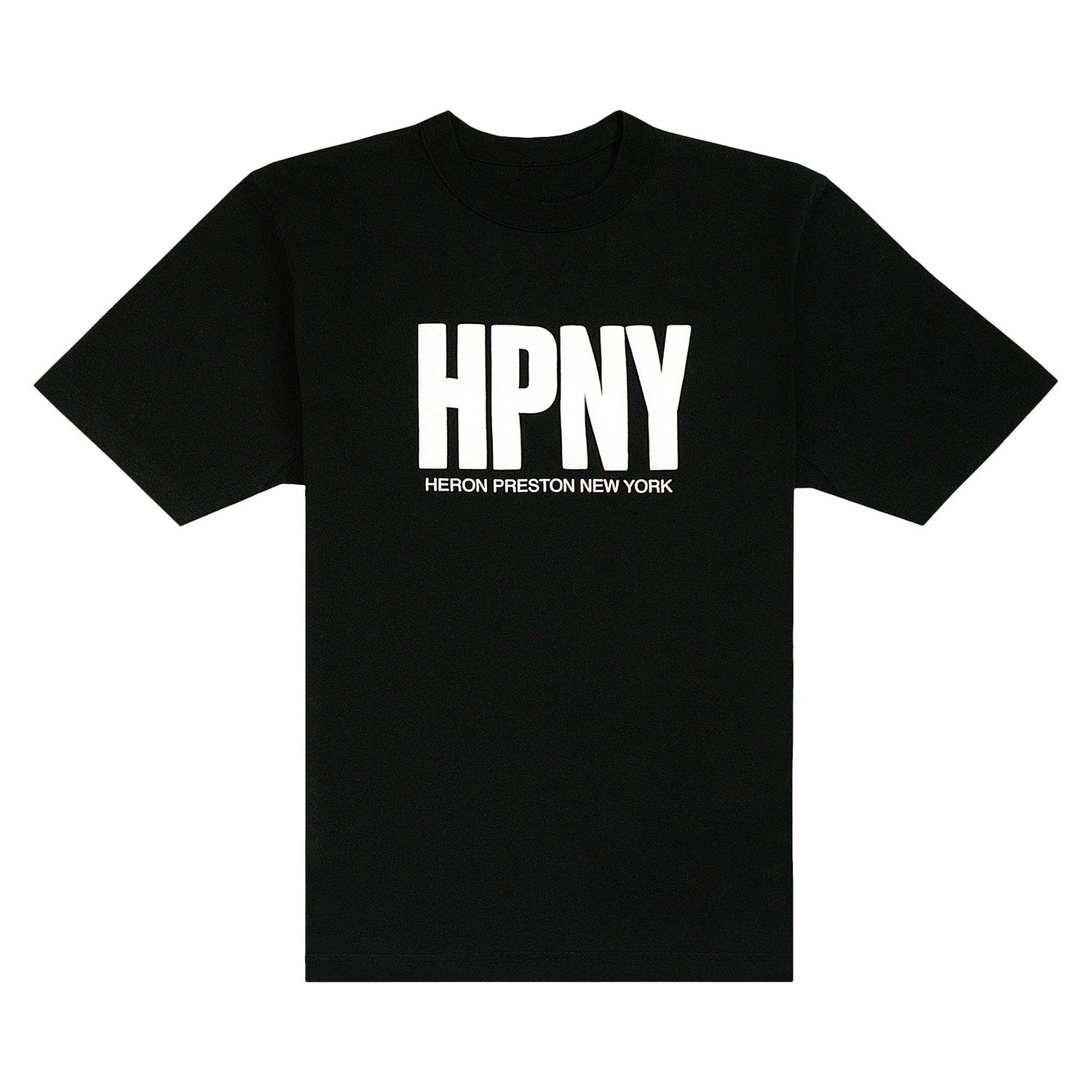 T-paita HERON PRESTON HPNY Tee Musta | HMAA032C99JER0051001, 1