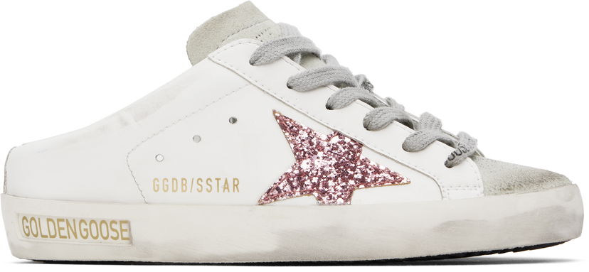 Tennarit ja kengät Golden Goose Golden Goose Super-Star Sabot Valkoinen | GWF00110.F005887.10386